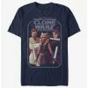 Brand new ⭐ Star Wars The Clone Wars Hero Group Shot T-Shirt ❤️ -Star Wars Clothing Sales 13637779 hi