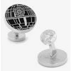 Best deal 😀 Star Wars Recessed Matte Death Star Cufflinks 👍 -Star Wars Clothing Sales 13649113 hi