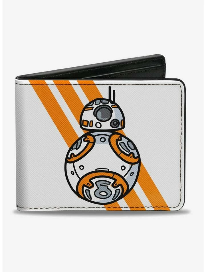 Brand new ๐ Star Wars BB-8 Bounding Parts Bi-fold Wallet ๐ 3 Brand new ๐ Star Wars BB-8 Bounding Parts Bi-fold Wallet ๐