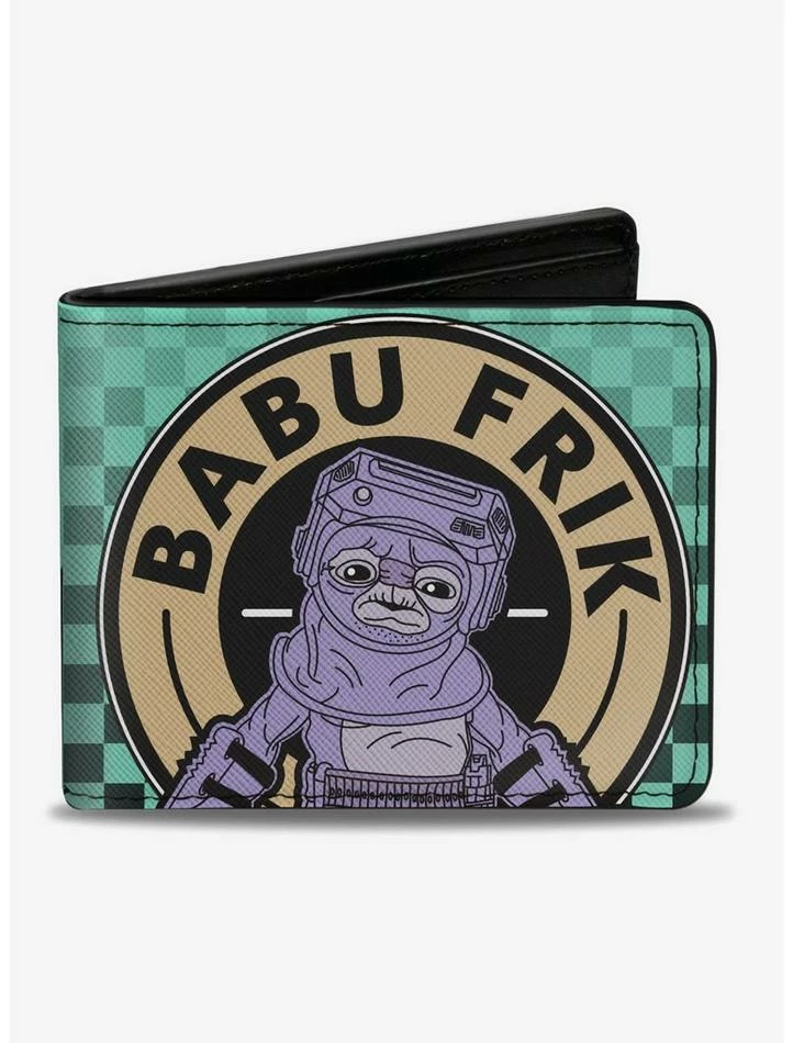 Best Sale ๐ Star Wars: The Rise Of Skywalker Babu Frik Droidsmith Aurebesh And Checkers Bi-fold Wallet โญ 3 Best Sale ๐ Star Wars: The Rise Of Skywalker Babu Frik Droidsmith Aurebesh And Checkers Bi-fold Wallet โญ