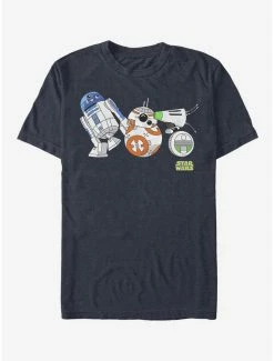 Brand new 💯 Star Wars Episode IX Rise of Skywalker Droid Lineup T-Shirt 🤩 7 Brand new 💯 Star Wars Episode IX Rise of Skywalker Droid Lineup T-Shirt 🤩 -Star Wars Clothing Sales 13740712 hi