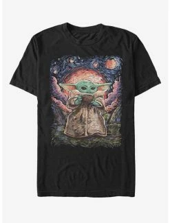 Coupon 🔔 Star Wars The Mandalorian The Child Starry Night T-Shirt ⭐ 7 Coupon 🔔 Star Wars The Mandalorian The Child Starry Night T-Shirt ⭐ -Star Wars Clothing Sales 13756526 hi 1