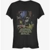 Promo ⭐ Star Wars Episode V The Empire Strikes Back Yoda Logo Poster 👧 Girls T-Shirt 👏 -Star Wars Clothing Sales 14095292 hi