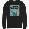 Buy ✔️ Star Wars Episode V The Empire Strikes Back AT-AT Attack Minimalist Poster Long-Sleeve T-Shirt 🥰 -Star Wars Clothing Sales 14101018 hi