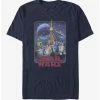 Outlet 🔔 Star Wars Episode IV A New Hope Poster Redux T-Shirt 🔔 -Star Wars Clothing Sales 14101097 hi