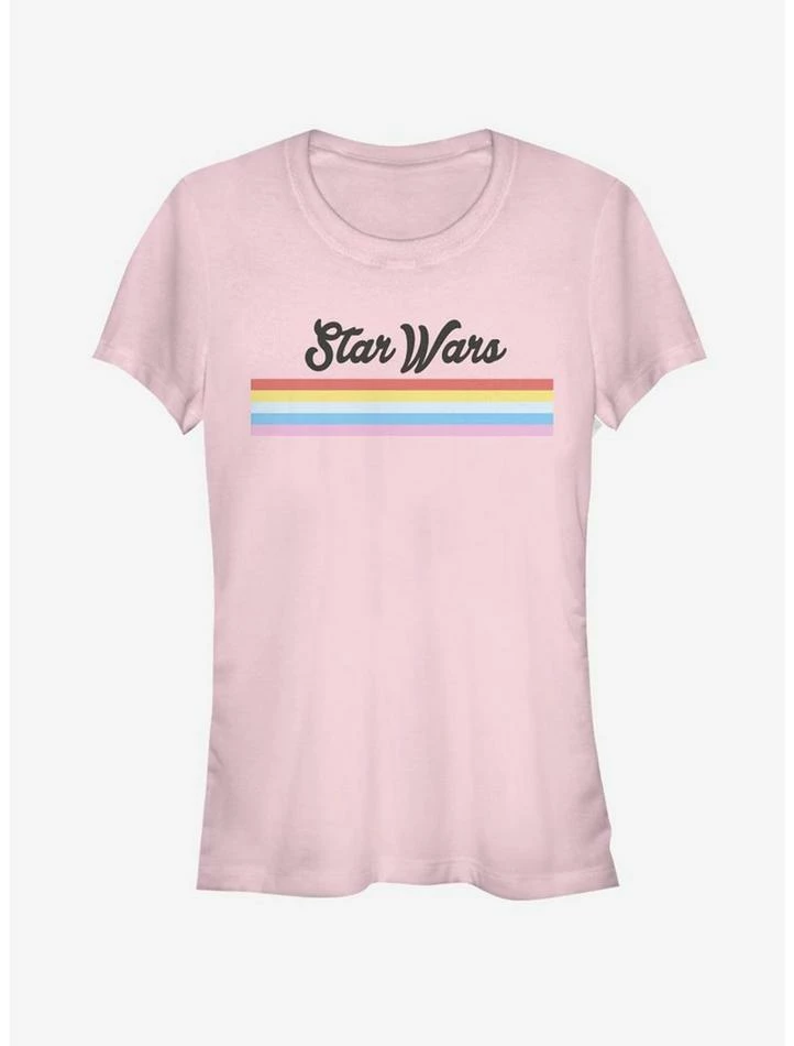 Best Sale ⌛ Star Wars Star Wars Retro Stripe 👧 Girls T-Shirt ❤️ 5 Best Sale ⌛ Star Wars Star Wars Retro Stripe 👧 Girls T-Shirt ❤️ - Image 3