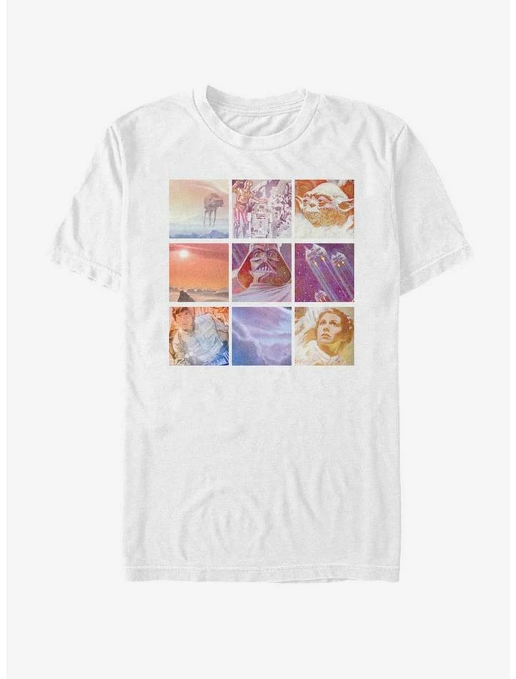 Cheapest 🥰 Star Wars Three By Three T-Shirt 🌟 3 Cheapest 🥰 Star Wars Three By Three T-Shirt 🌟