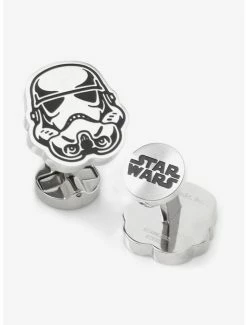 Best Pirce 🤩 Star Wars Stormtrooper Stainless Steel Cufflinks 😉