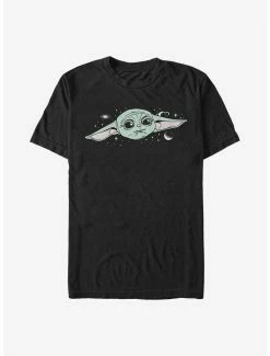 Budget ✔️ Star Wars The Mandalorian The Child Cute Big Face T-Shirt ❤️ -Star Wars Clothing Sales 14482460 hi 1