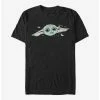 Budget ✔️ Star Wars The Mandalorian The Child Cute Big Face T-Shirt ❤️ -Star Wars Clothing Sales 14482460 hi