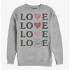 Hot Sale 👏 Star Wars The Mandalorian The Child Love Crew Sweatshirt 🔔 -Star Wars Clothing Sales 14482495 hi