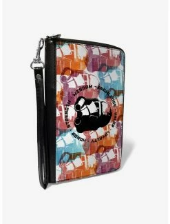 Deals 😍 Star Wars the Clone Wars Clone Trooper Helmet Zip Around Wallet 🛒