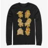 Budget 🤩 Star Wars Group Gingerbread Cookies Long-Sleeve T-Shirt 🧨 -Star Wars Clothing Sales 14627919 hi