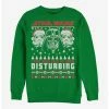 Wholesale 😀 Star Wars Disturbing Holiday Crew Sweatshirt 🥰 -Star Wars Clothing Sales 14628621 hi