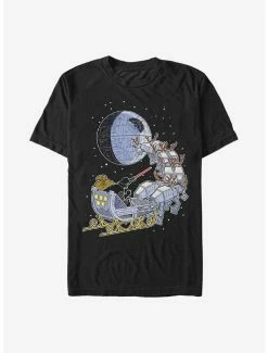 Deals 😉 Star Wars Vader Sleigh T-Shirt ✨