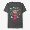 Cheap 🛒 Star Wars The Mandalorian The Child All I Want For 🎄 Christmas T-Shirt ✔️ -Star Wars Clothing Sales 14629416 hi