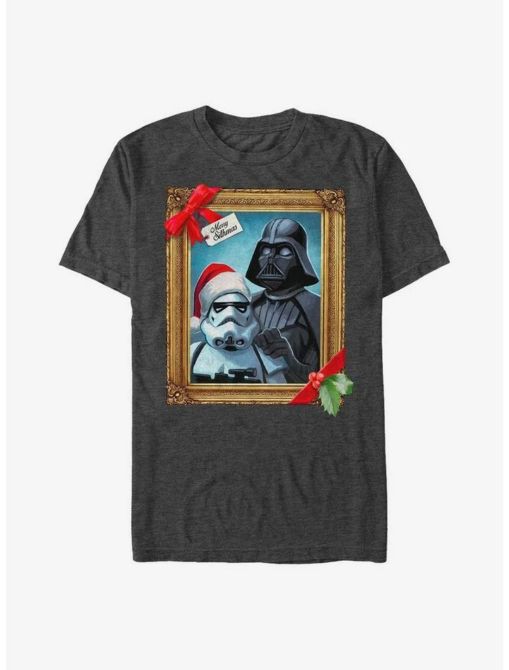 Hot Sale ๐ Star Wars Sithmas Holiday Frame T-Shirt ๐ 3 Hot Sale ๐ Star Wars Sithmas Holiday Frame T-Shirt ๐