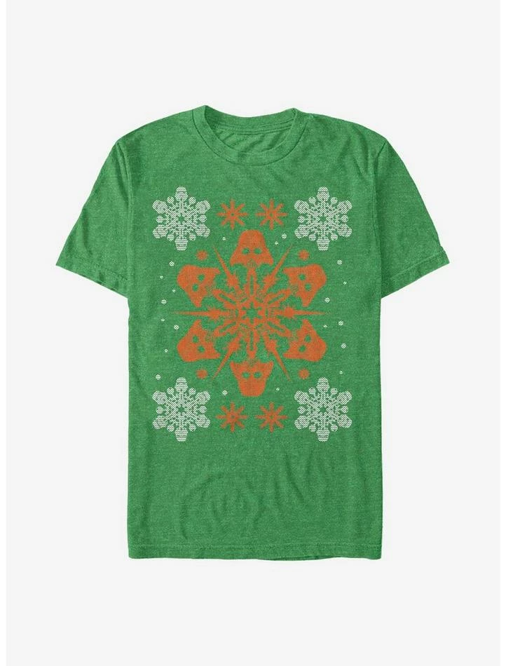 Best deal 👍 Star Wars Vader Holiday Snow-Flake T-Shirt 👏 3 Best deal 👍 Star Wars Vader Holiday Snow-Flake T-Shirt 👏