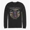 Top 10 🛒 Star Wars The Mandalorian Greef Karga Portrait Long-Sleeve T-Shirt ⌛ -Star Wars Clothing Sales 14702881 hi
