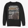 Discount ✔️ Star Wars The Mandalorian Mando Comic Crew Sweatshirt 😉 -Star Wars Clothing Sales 14705342 hi