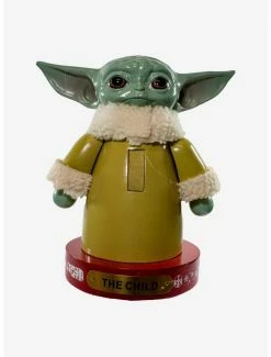 Flash Sale 🌟 Star Wars The Mandalorian The Child Nutcracker Figurine 😀