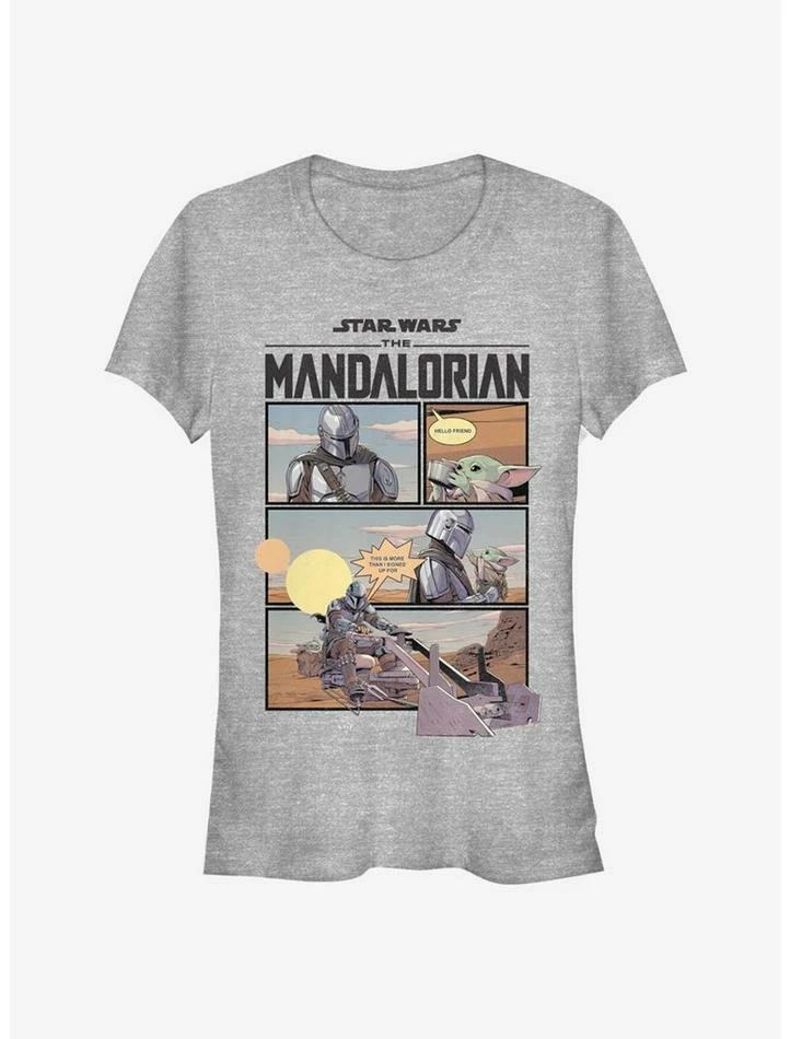 Best Pirce ๐ Star Wars The Mandalorian Mando And The Child Comic ๐ง Girls T-Shirt โจ 3 Best Pirce ๐ Star Wars The Mandalorian Mando And The Child Comic ๐ง Girls T-Shirt โจ