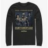 Best Pirce 🤩 Star Wars The Mandalorian Bounty Hunter's Guild Long-Sleeve T-Shirt 🧨 -Star Wars Clothing Sales 14788514 hi