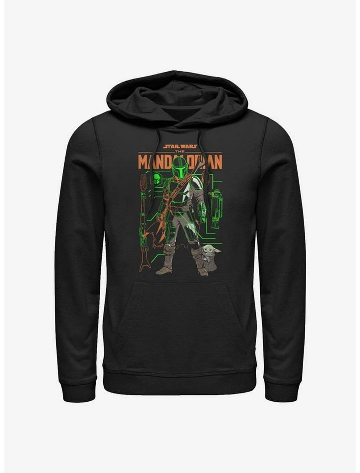 Flash Sale 👍 Star Wars The Mandalorian Schemed Up Hoodie 🎉 3 Flash Sale 👍 Star Wars The Mandalorian Schemed Up Hoodie 🎉