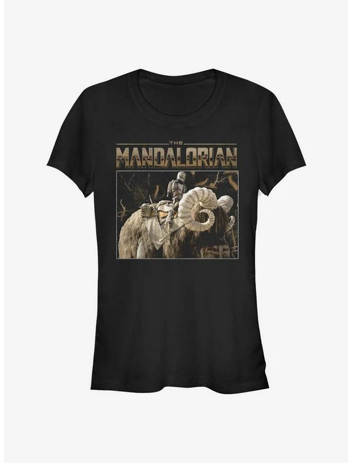 Flash Sale 😍 Star Wars The Mandalorian Bantha Ride 👧 Girls T-Shirt ✨ 3 Flash Sale 😍 Star Wars The Mandalorian Bantha Ride 👧 Girls T-Shirt ✨