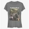 Cheapest 🧨 Star Wars The Mandalorian Panels 👧 Girls T-Shirt 👏 -Star Wars Clothing Sales 14819910 hi