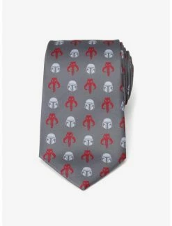 Best Pirce ๐ Star Wars The Mandalorian Grey Tie ๐