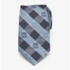 Flash Sale 🧨 Star Wars The Mandalorian Mando Helmet Check Blue Tie ❤️