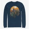 Coupon 🔔 Star Wars The Mandalorian Bantha Riders Long-Sleeve T-Shirt 👍 -Star Wars Clothing Sales 14940347 hi