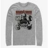 Discount ⭐ Star Wars The Mandalorian Favored Odds Long-Sleeve T-Shirt ❤️ -Star Wars Clothing Sales 14940368 hi