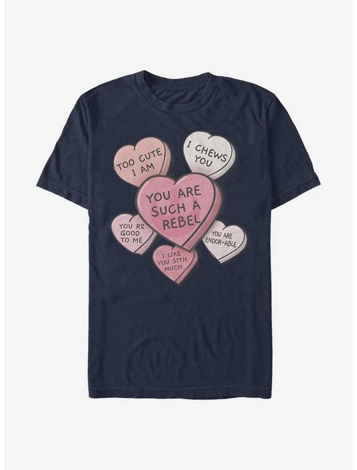 Cheapest ๐ Star Wars ๐ฌ Candy Hearts T-Shirt ๐ฏ 3 Cheapest ๐ Star Wars ๐ฌ Candy Hearts T-Shirt ๐ฏ