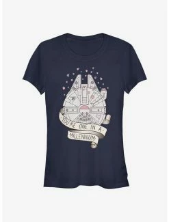 Brand new 🧨 Star Wars One In A Mill 👧 Girls T-Shirt 🎉 -Star Wars Clothing Sales 15132515 hi