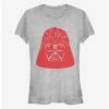 Outlet 😍 Star Wars Vader Heart Helmet 👧 Girls T-Shirt ⭐ -Star Wars Clothing Sales 15132550 hi