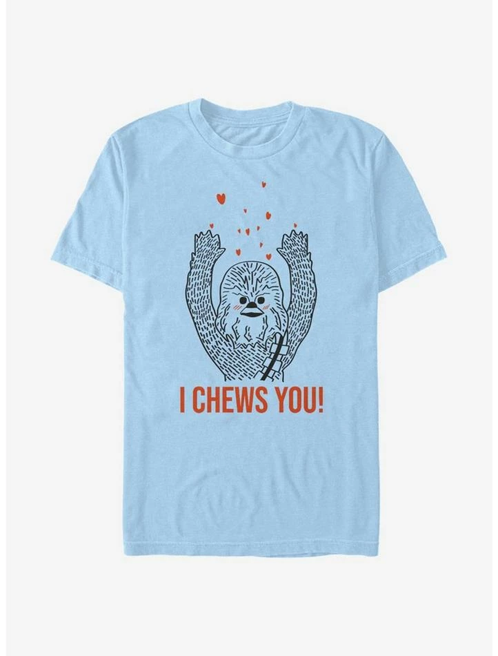 Cheap โ Star Wars I Chews You Chewy T-Shirt ๐งจ 4 Cheap โ Star Wars I Chews You Chewy T-Shirt ๐งจ - Image 2