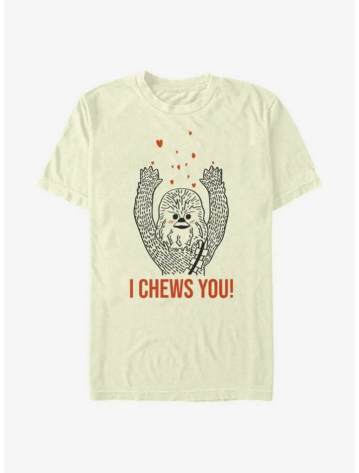 Cheap โ Star Wars I Chews You Chewy T-Shirt ๐งจ 5 Cheap โ Star Wars I Chews You Chewy T-Shirt ๐งจ - Image 3