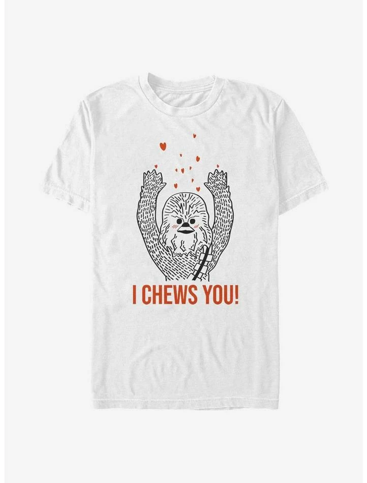 Cheap โ Star Wars I Chews You Chewy T-Shirt ๐งจ 6 Cheap โ Star Wars I Chews You Chewy T-Shirt ๐งจ - Image 4