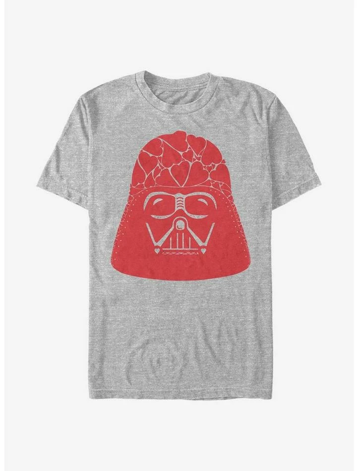 Budget ✔️ Star Wars Vader Heart Helmet T-Shirt ✨ 3 Budget ✔️ Star Wars Vader Heart Helmet T-Shirt ✨