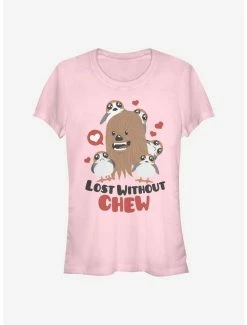 Discount 🛒 Star Wars Episode VIII The Last Jedi Lost Without Chew 👧 Girls T-Shirt ⭐