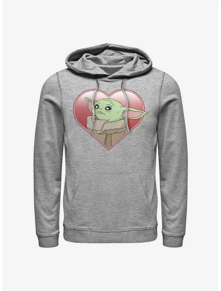 Best Sale 🔥 Star Wars The Mandalorian Heart Yoda Hoodie 👏 3 Best Sale 🔥 Star Wars The Mandalorian Heart Yoda Hoodie 👏