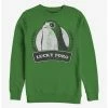 New 💯 Star Wars Eipisode VIII The Last Jedi Lucky Porg Crew Sweatshirt ✔️ -Star Wars Clothing Sales 15177798 hi