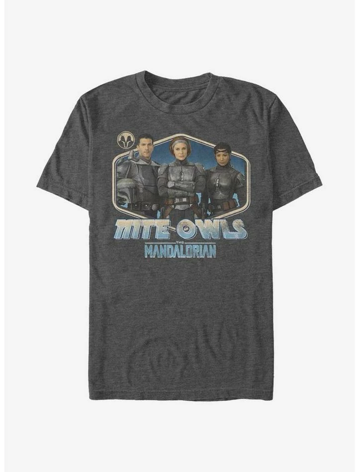 Discount ๐ Star Wars The Mandalorian Nite Owls T-Shirt ๐ 3 Discount ๐ Star Wars The Mandalorian Nite Owls T-Shirt ๐