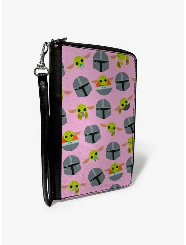 Cheapest โค๏ธ Star Wars The Mandalorian The Child Toss Print Pink Zip Around Wallet ๐ 3 Cheapest โค๏ธ Star Wars The Mandalorian The Child Toss Print Pink Zip Around Wallet ๐