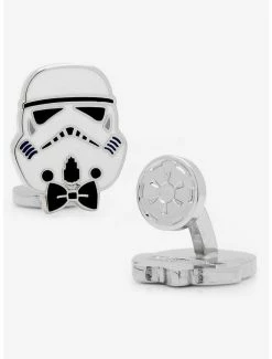 Promo 😍 Star Wars Stylish Stormtrooper Cufflinks 🔔