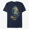 Cheapest 🤩 Extra Soft Star Wars The Mandalorian Armored Up T-Shirt 🎁 -Star Wars Clothing Sales 15318930 hi