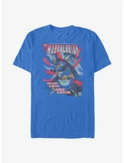 Discount 🎁 Extra Soft Star Wars The Mandalorian Comic Mando T-Shirt ⭐ -Star Wars Clothing Sales 15319021 hi