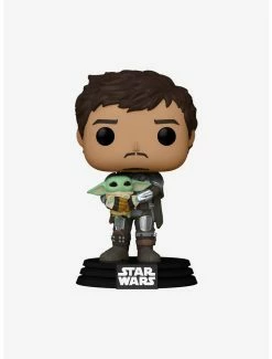 New 🧨 Funko Star Wars: The Mandalorian Pop! The Mandalorian Vinyl Bobble-Head 🤩
